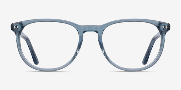 Cherbourg Clear Blue Acetate Eyeglass Frames