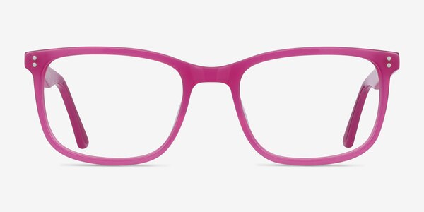 Lugano Fuchsia Pink Acétate Montures de Lunette de vue
