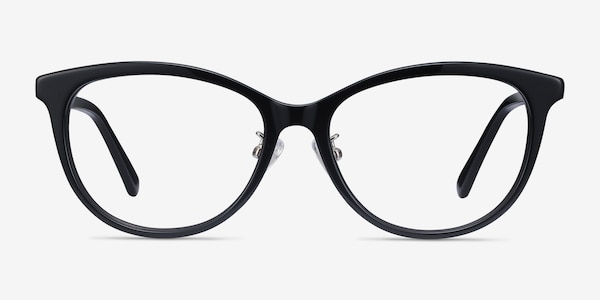 Helena Black Acetate Eyeglass Frames