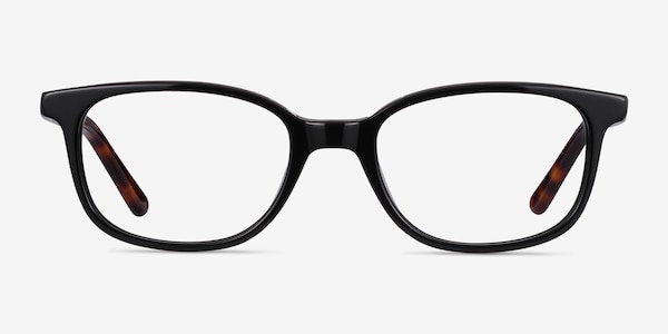 Leap Black Acetate Eyeglass Frames