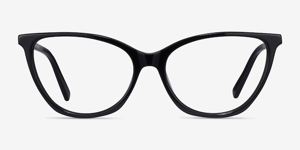 Instinct Black Acetate Eyeglass Frames