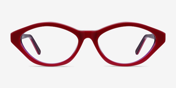 Passion Raspberry & Purple Acétate Montures de Lunette de vue