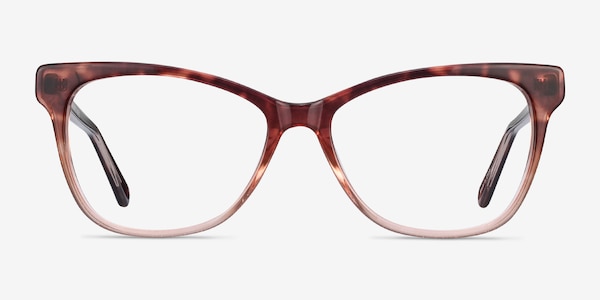 Rosalie Orange Acetate Eyeglass Frames