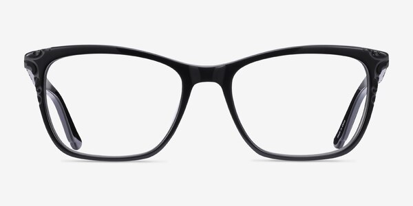 Hedera Black Acetate Eyeglass Frames