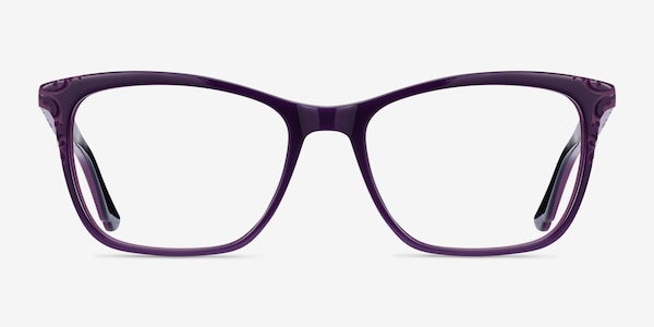 Hedera Purple Acetate Eyeglass Frames
