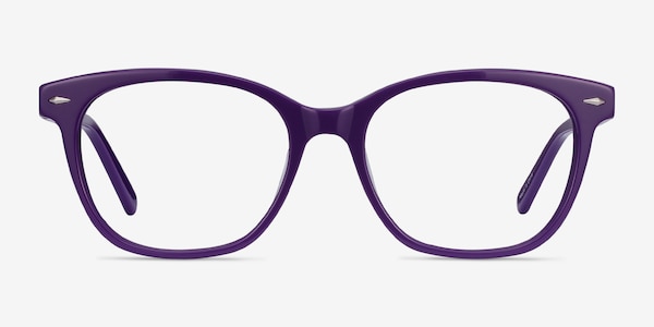 Yana Purple Acetate Eyeglass Frames