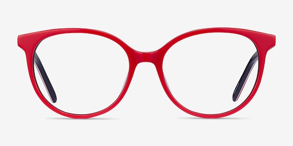 Patriot Red & Navy Acetate Eyeglass Frames