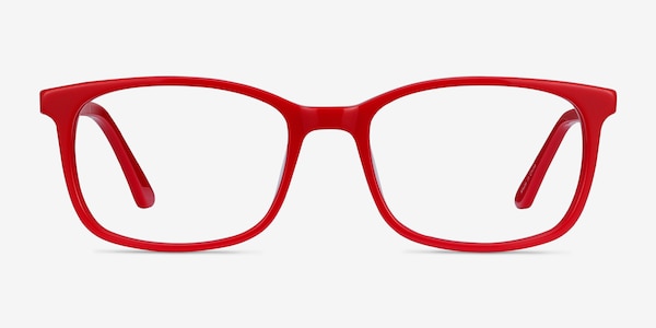 Equality Red Acetate Eyeglass Frames