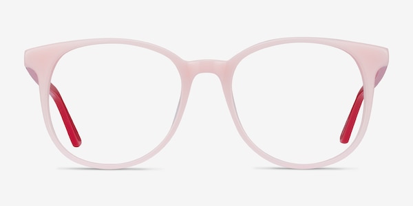 Solveig Pink & Red Acétate Montures de Lunette de vue
