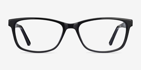 Marion Noir Acétate Montures de Lunette de vue