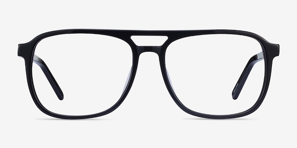 Russell Black Acetate Eyeglass Frames