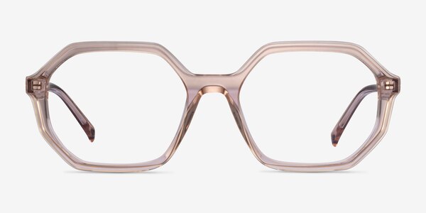 Dream Clear Brown Acetate Eyeglass Frames