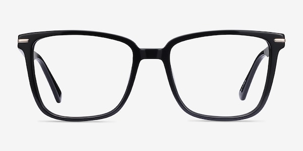 Canvas Black Acetate Eyeglass Frames