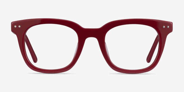 Romy Burgundy Acétate Montures de Lunette de vue