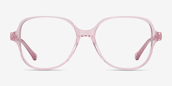 Precious Clear Pink Acetate Eyeglass Frames