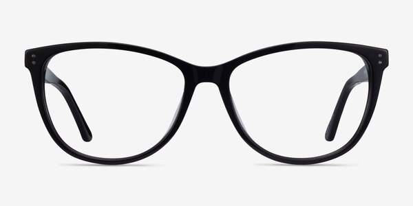 Solitaire Noir Acétate Montures de Lunette de vue