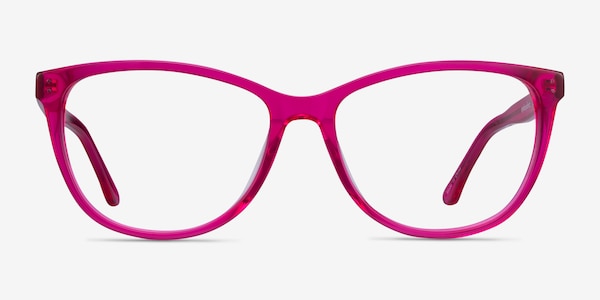 Solitaire Rose Acétate Montures de Lunette de vue