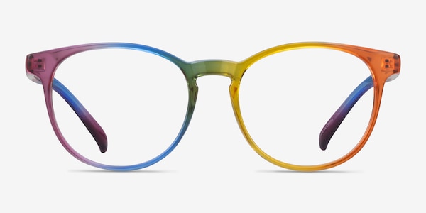 Rainbow Rainbow Plastic Eyeglass Frames