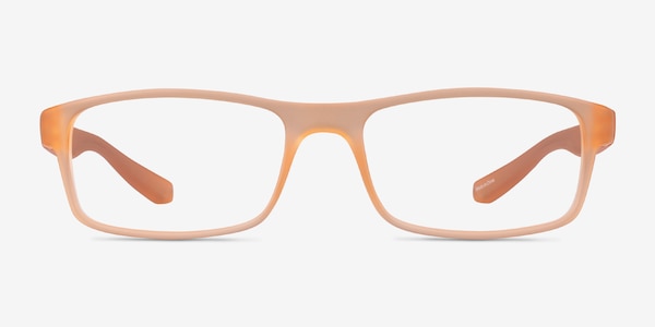 Over Light Orange Plastique Montures de Lunette de vue