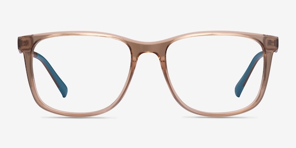 Freeze Clear Brown Plastique Montures de Lunette de vue