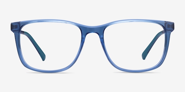 Freeze Clear Blue Plastique Montures de Lunette de vue