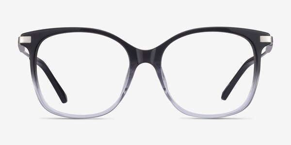 Celestial Black Clear Acétate Montures de Lunette de vue