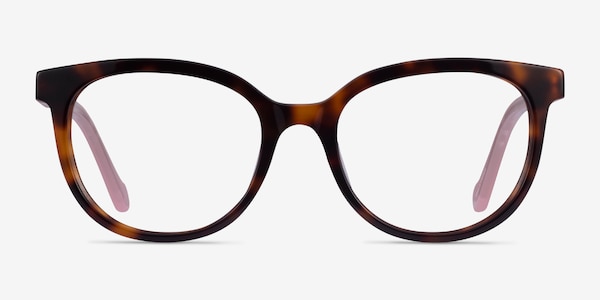 Popcorn Tortoise Pink Acetate Eyeglass Frames