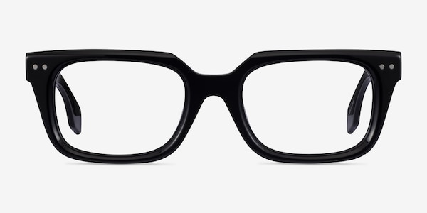 Kit Black Acetate Eyeglass Frames