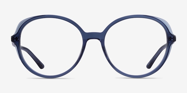 Pure Clear Blue Acetate Eyeglass Frames