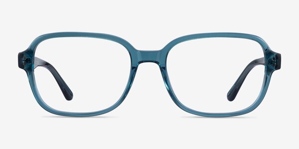 Patina Clear Blue Acetate Eyeglass Frames