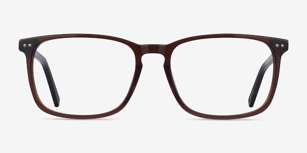 California Clear Brown Acetate Eyeglass Frames