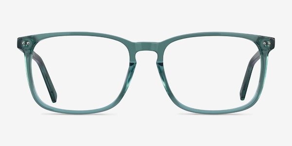 California Clear Green Acetate Eyeglass Frames