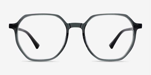 Tiki Clear Gray Acetate Eyeglass Frames
