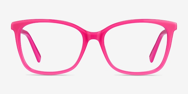 Michelle Pink Acetate Eyeglass Frames