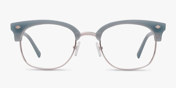 Japan Morning Blue Acetate-metal Eyeglass Frames