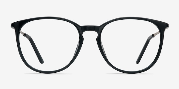 Naomi Black Plastic-metal Eyeglass Frames