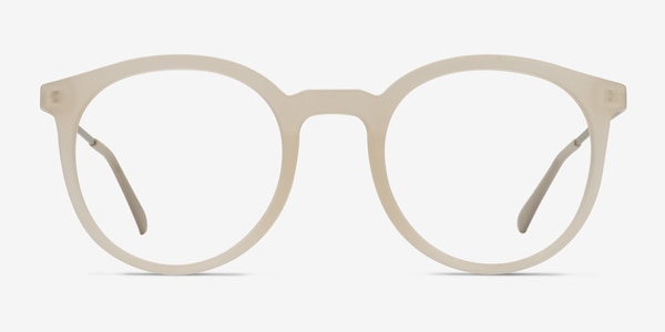 Grin Matte Clear Plastic-metal Eyeglass Frames