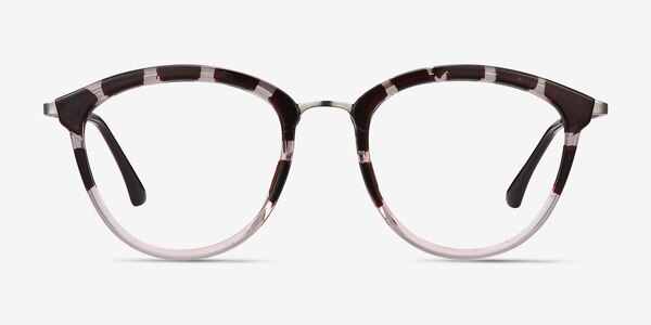 Lightworks Pink Floral Plastic-metal Eyeglass Frames