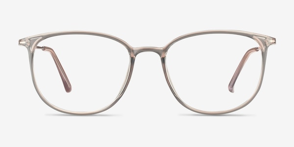 Strike Clear Gray Plastic-metal Montures de Lunette de vue
