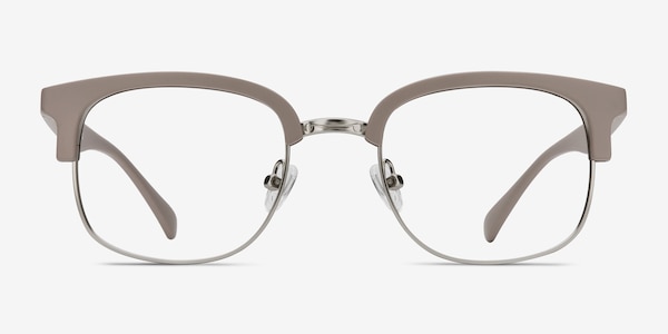 Yokote Gray Plastic-metal Eyeglass Frames