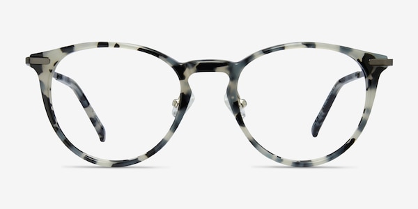 Iris Ivory Tortoise Acetate-metal Montures de Lunette de vue