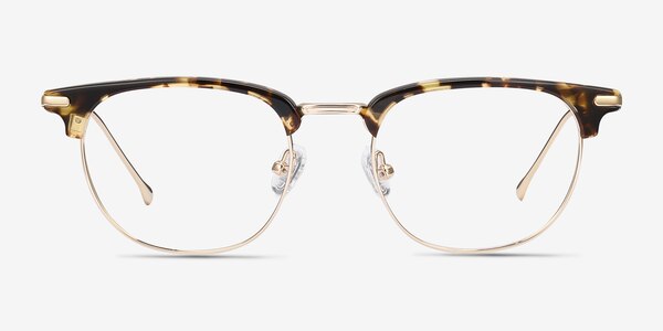 Relive Tortoise Golden Acetate-metal Eyeglass Frames