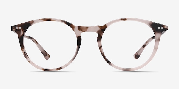 Luminous Pink Tortoise Acetate-metal Eyeglass Frames