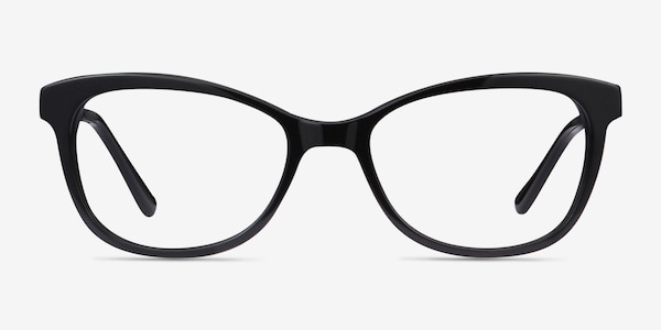 Ripple Black Acetate-metal Eyeglass Frames