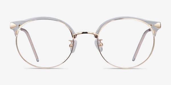 Moon River Clear Plastic-metal Eyeglass Frames