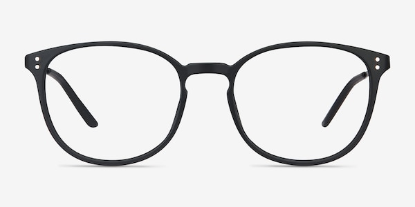 Spoken Black Plastic-metal Eyeglass Frames
