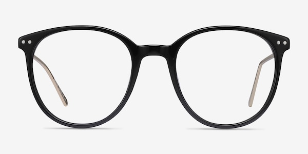 Oriana Black Acetate-metal Eyeglass Frames