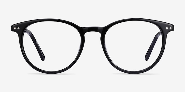 Snap Noir Acetate-metal Montures de Lunette de vue