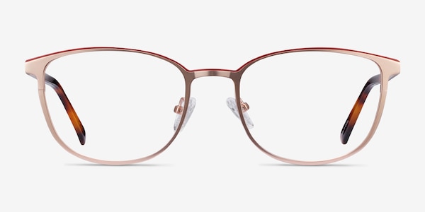 Guide Rose Gold Acetate-metal Eyeglass Frames