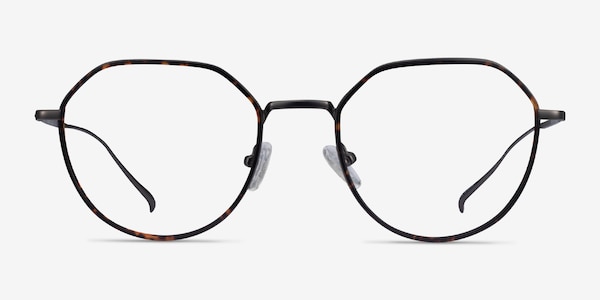 Huxley Tortoise Gunmetal Metal Eyeglass Frames